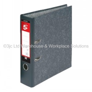 5 Star Office Lever Arch File Foolscap 10 Pack